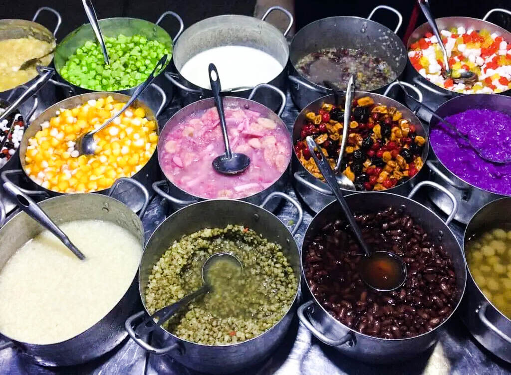 End your Hue culinary tour with vibrant sweet treats